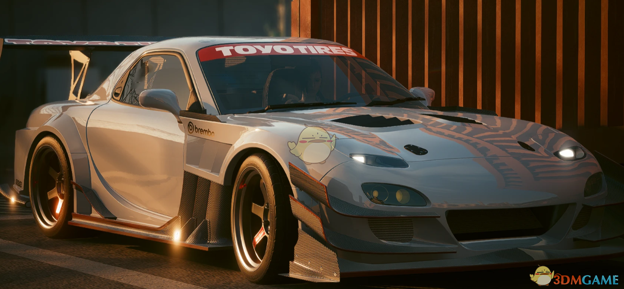 《赛博朋克2077》独立车辆-马自达 RX7 TCP MagicMOD