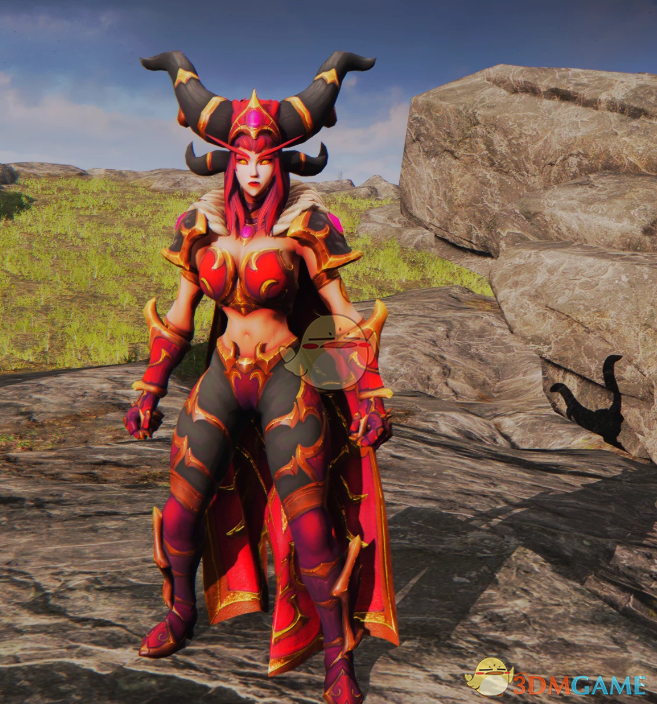 《艾尔登法环》魔兽世界阿莱克丝塔萨套装MOD