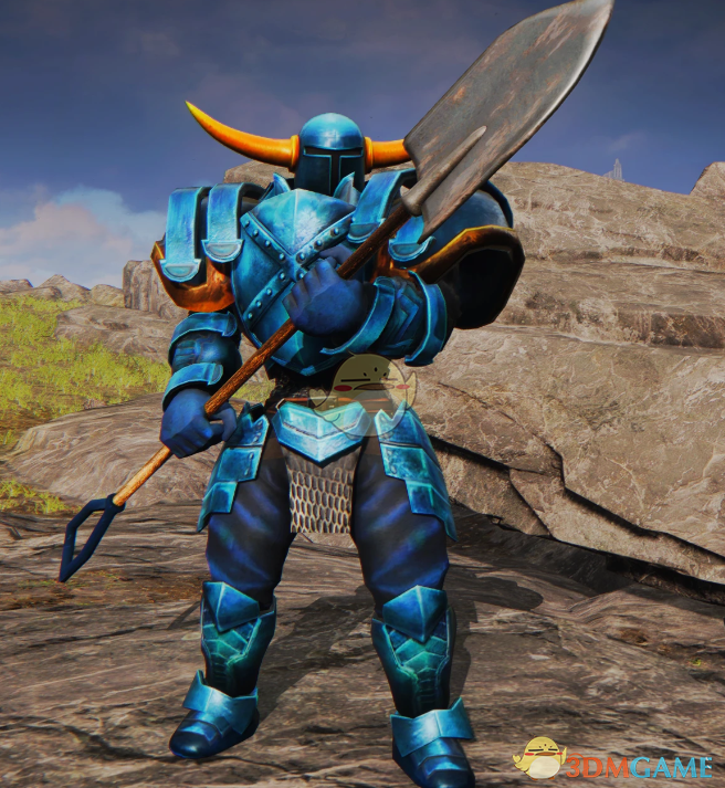 《艾尔登法环》扮演铲子骑士MOD