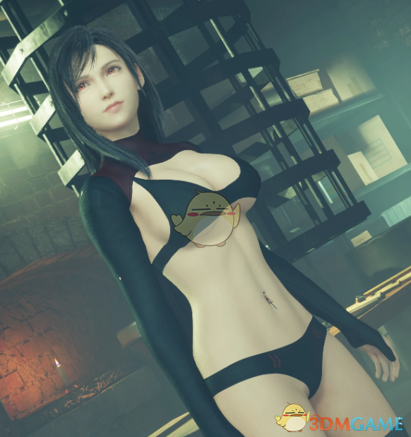 《最终幻想7：重制版》蒂法清凉诱惑套装MOD