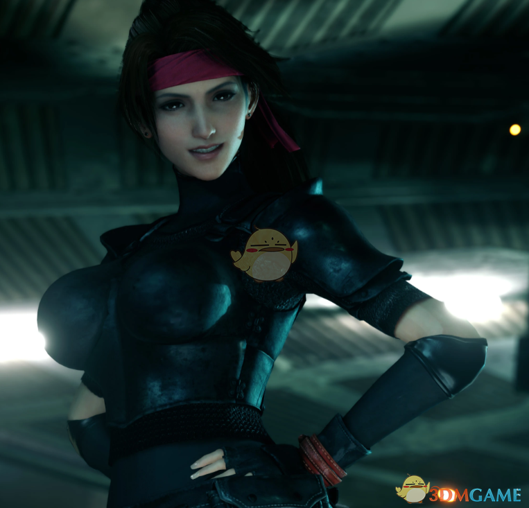 《最终幻想7：重制版》更加丰满曲线玲珑的杰西MOD