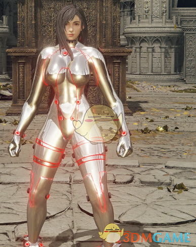 《艾尔登法环》蒂法金属杀戮都市战斗服MOD（果体摇晃物理）