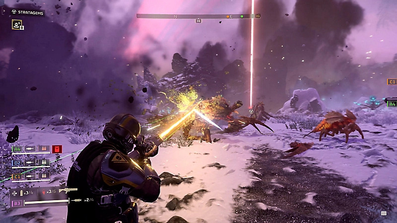 总监透露 《地狱潜者2》的设计初衷就是让玩家感觉无法单独完成任务