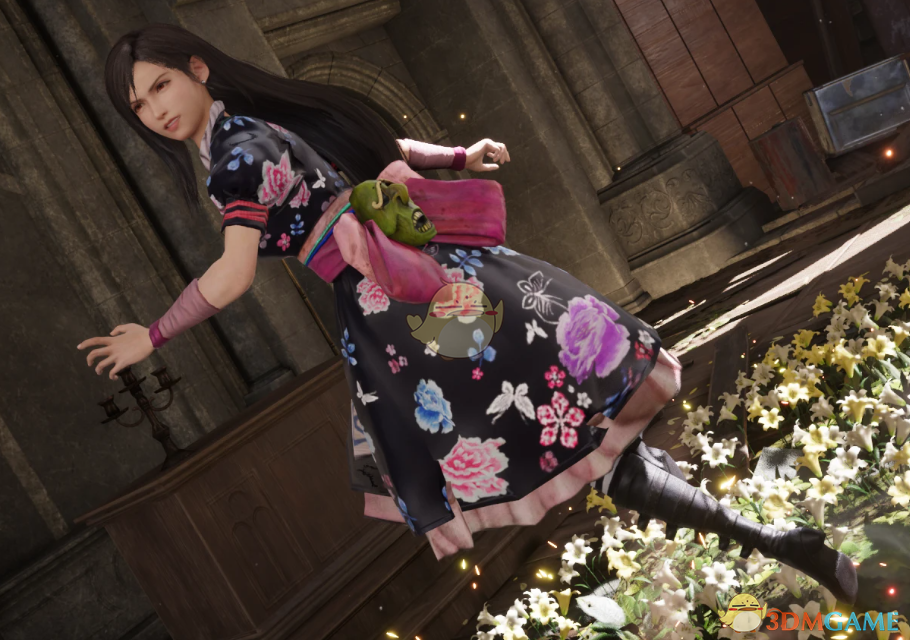 《最终幻想7：重制版》蒂法丝绸少女连衣裙MOD