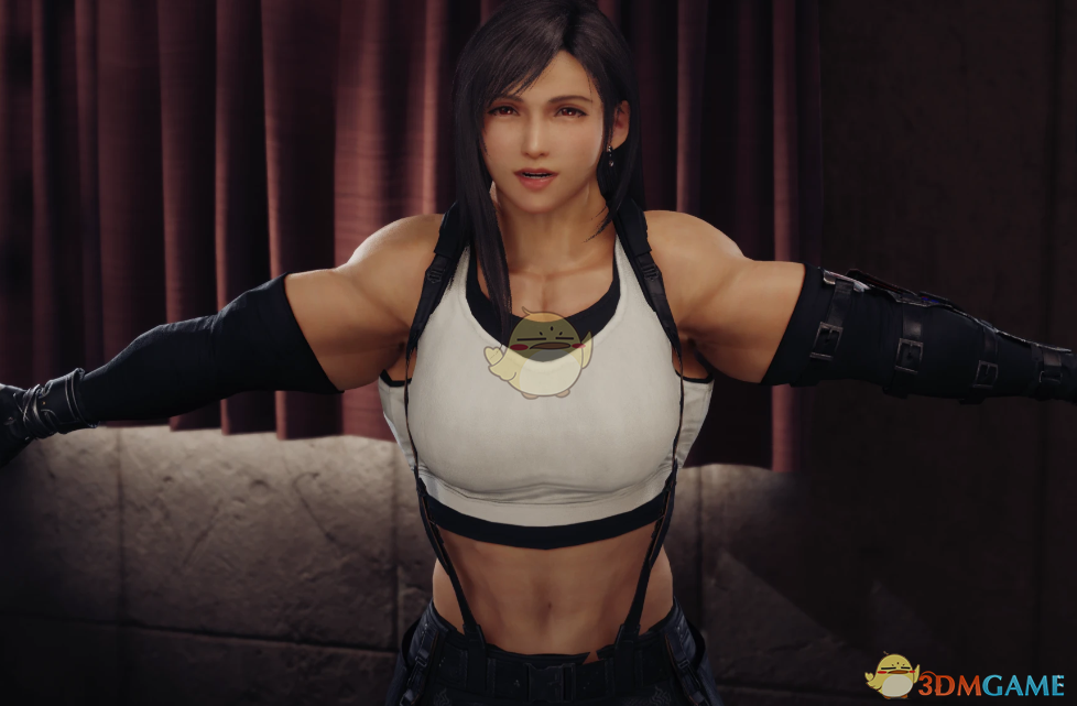 《最终幻想7：重制版》整活模组-肌肉猛男蒂法MOD