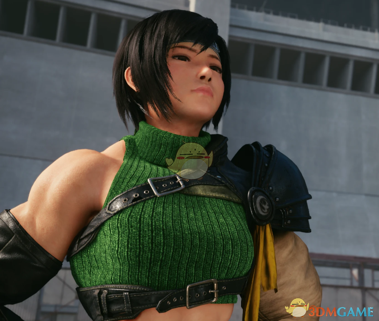 《最终幻想7：重制版》整活模组-肌肉猛男尤菲·如月MOD