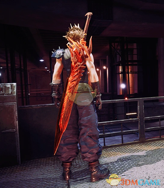 《最终幻想7：重制版》帅气的伊夫里特之剑MOD