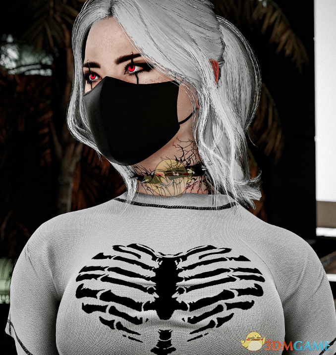 《赛博朋克2077》宽松简约衬衫MOD