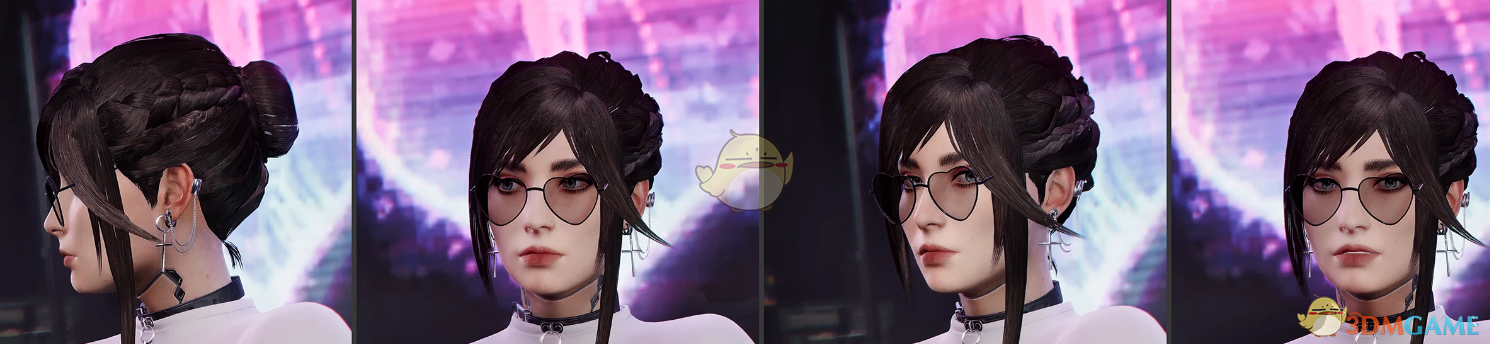 《赛博朋克2077》尼尔重生盖尔发型与帽子MOD