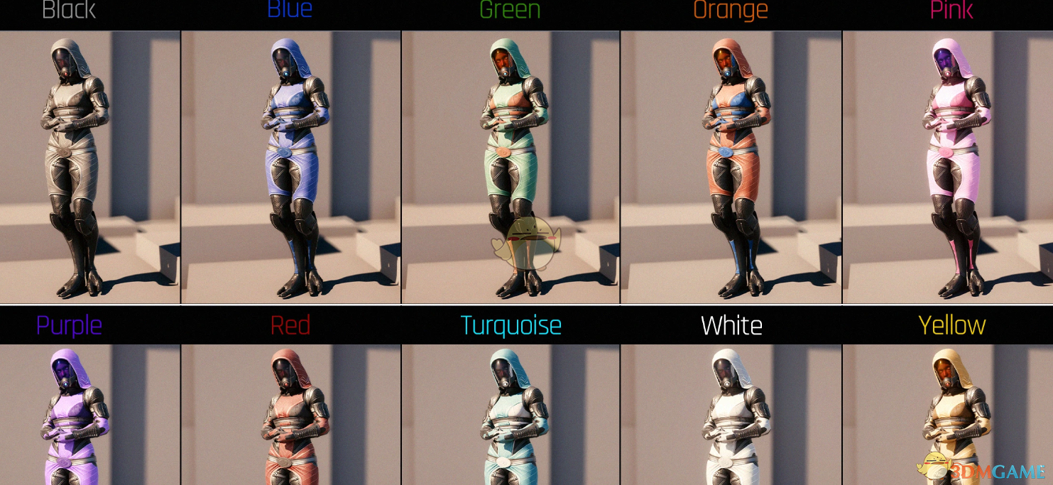 《赛博朋克2077》太空舰队盔甲MOD