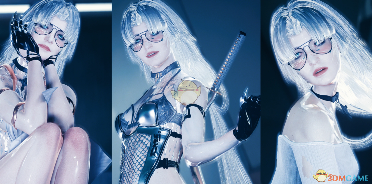 《赛博朋克2077》可爱而又苍白的V预设MOD