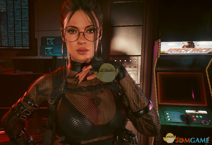 《赛博朋克2077》地雷系女孩的V预设MOD