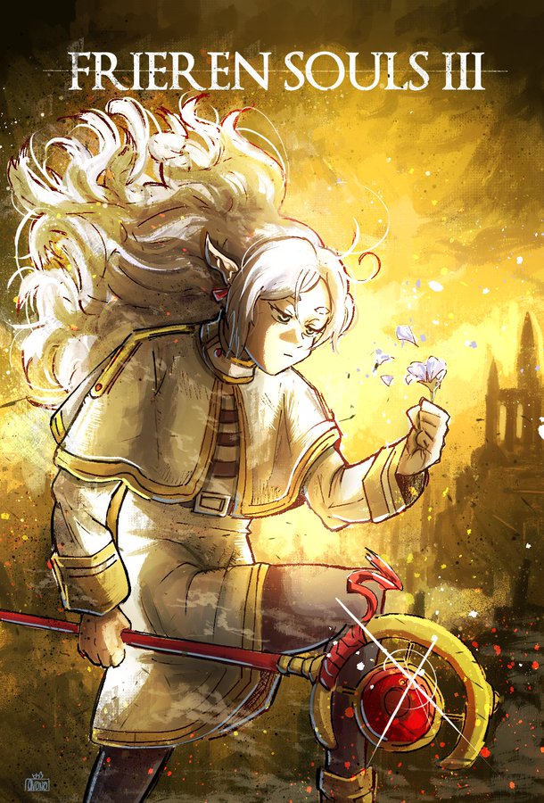 《葬送的芙莉莲》二创引发连锁反应 芙莉莲登多部游戏封面