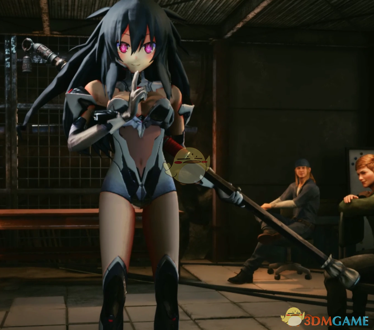 《最终幻想7：重制版》超次元游戏海王星铒灰妹妹替换索侬·草壁MOD