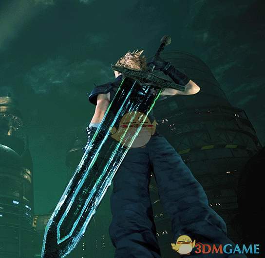 《最终幻想7：重制版》帅气的月光巨剑MOD