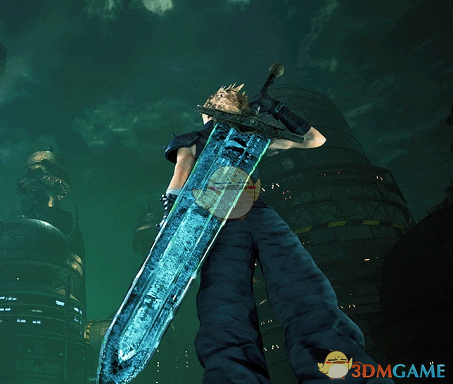 《最终幻想7：重制版》帅气的月光巨剑MOD