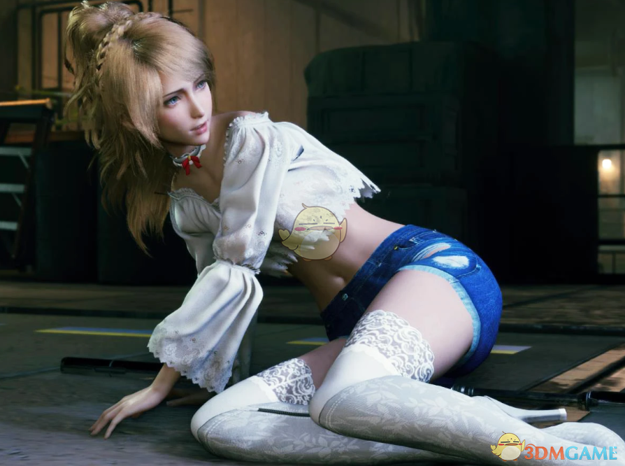 《最终幻想7：重制版》爱丽丝纯白浪漫牛仔装MOD