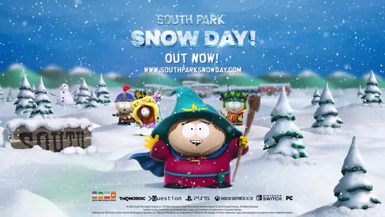 《南方公园：雪假》正式上市发布全新宣传片