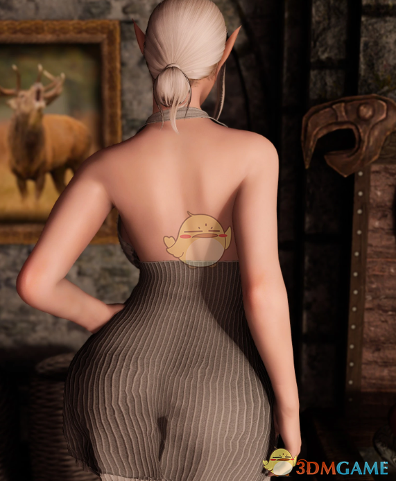 《上古卷轴5：天际重制版》DiDi休闲连衣裙MOD