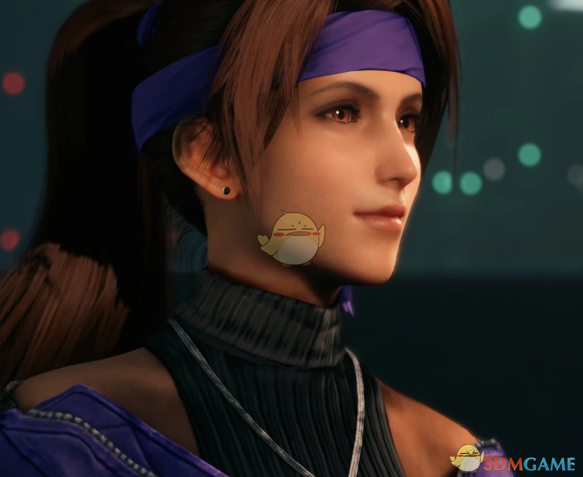 《最终幻想7：重制版》杰西紫色时尚街舞服MOD