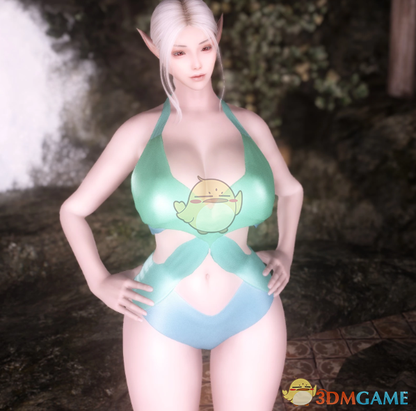 《上古卷轴5：天际重制版》清凉连体泳衣MOD