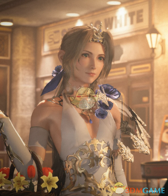 《最终幻想7：重制版》爱丽丝永恒蔷薇公主裙MOD