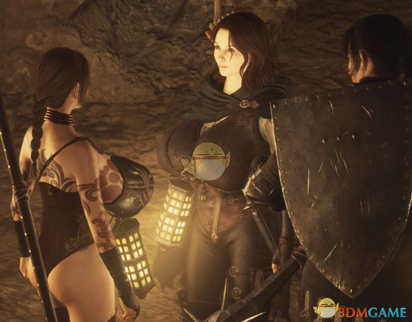 《龙之信条2》女性角色更大的胸部MOD