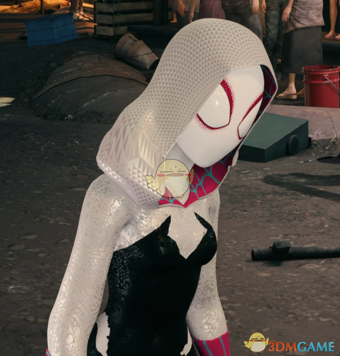 《最终幻想7：重制版》女蜘蛛格温替换蒂法MOD