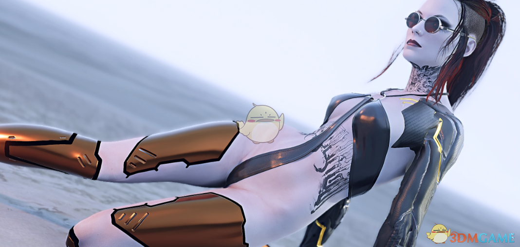 《赛博朋克2077》梅奥清凉比基尼MOD