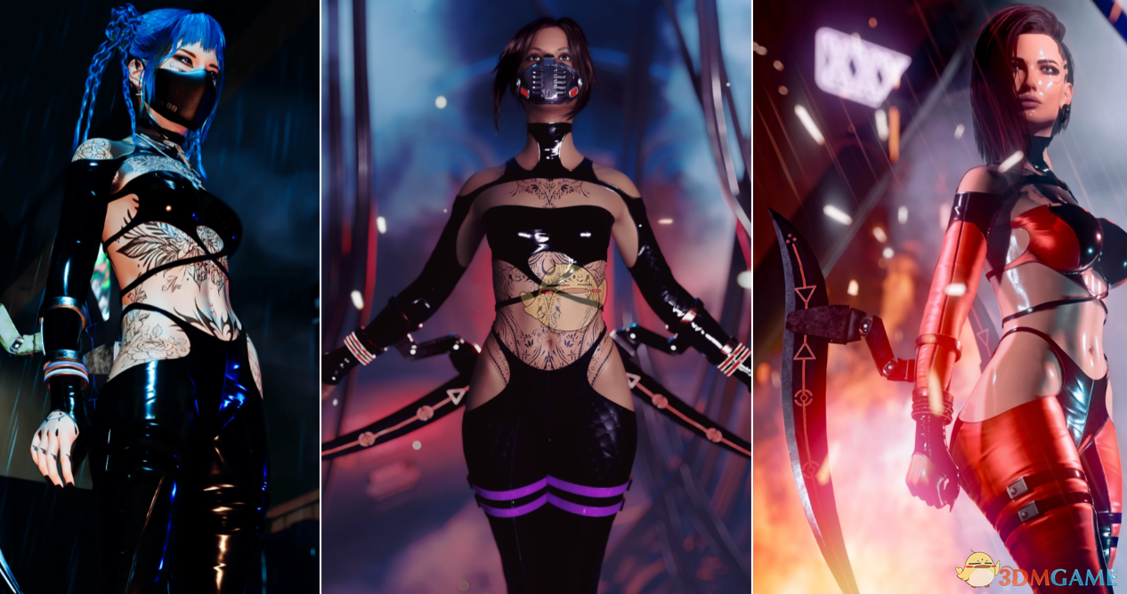 《赛博朋克2077》DXV刺客套装MOD