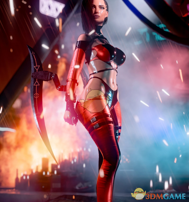 《赛博朋克2077》DXV刺客套装MOD