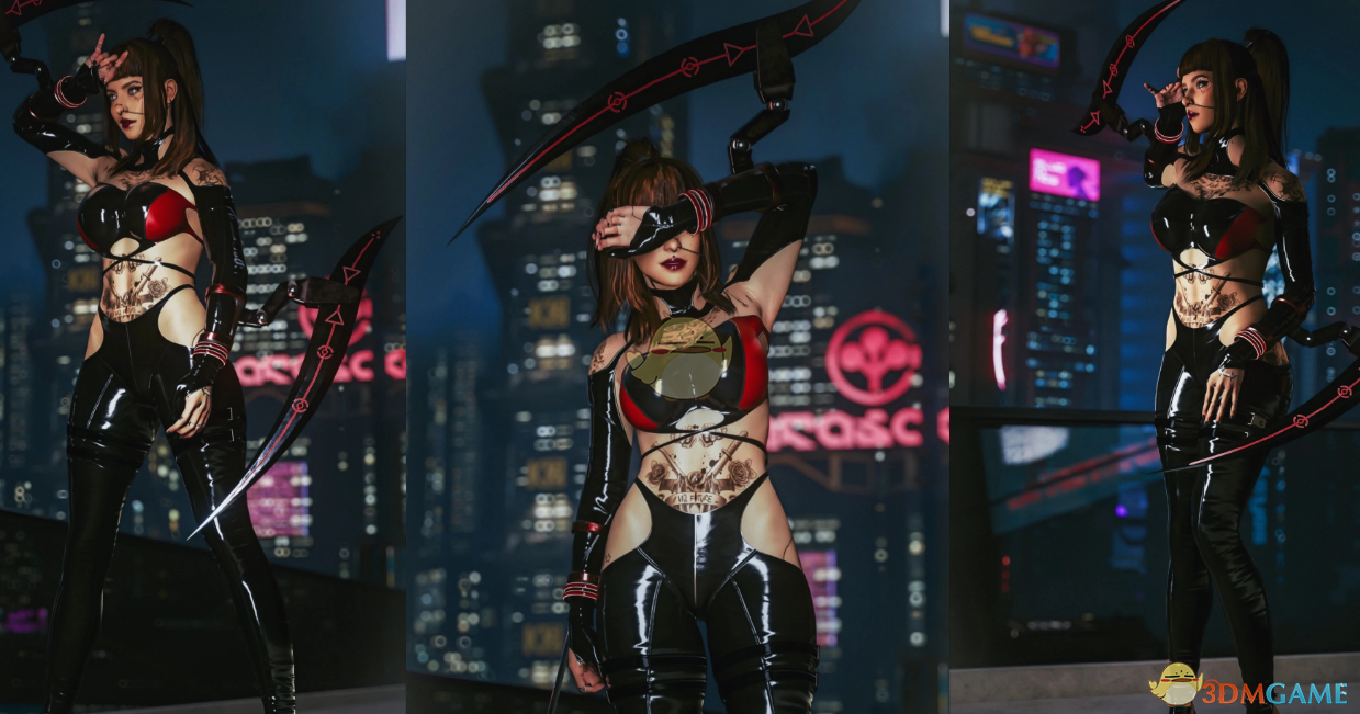 《赛博朋克2077》DXV刺客套装MOD