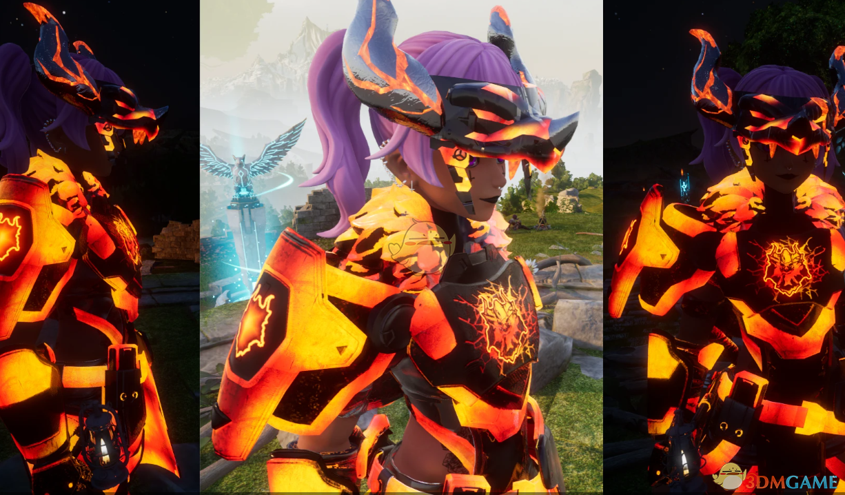 《幻兽帕鲁》发光的余烬焰煌铠甲MOD