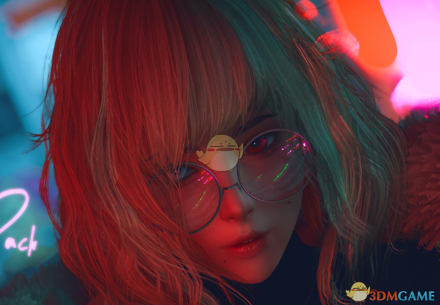 《上古卷轴5：天际重制版》时尚复古眼镜饰品包MOD