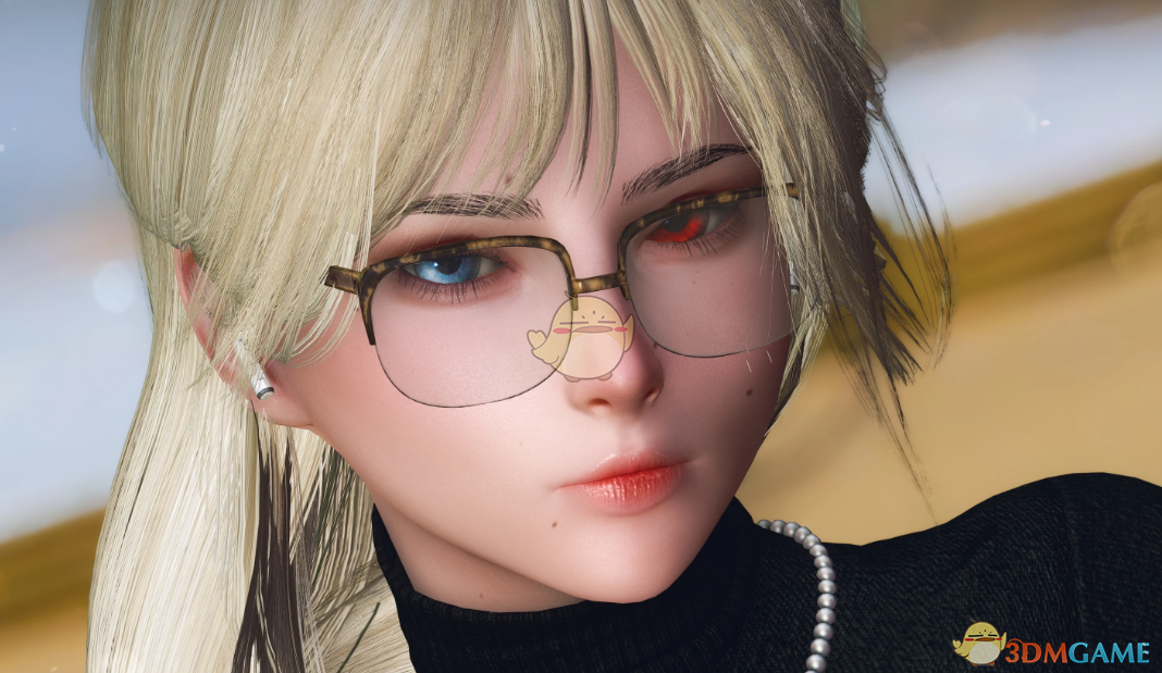 《上古卷轴5：天际重制版》时尚复古眼镜饰品包MOD