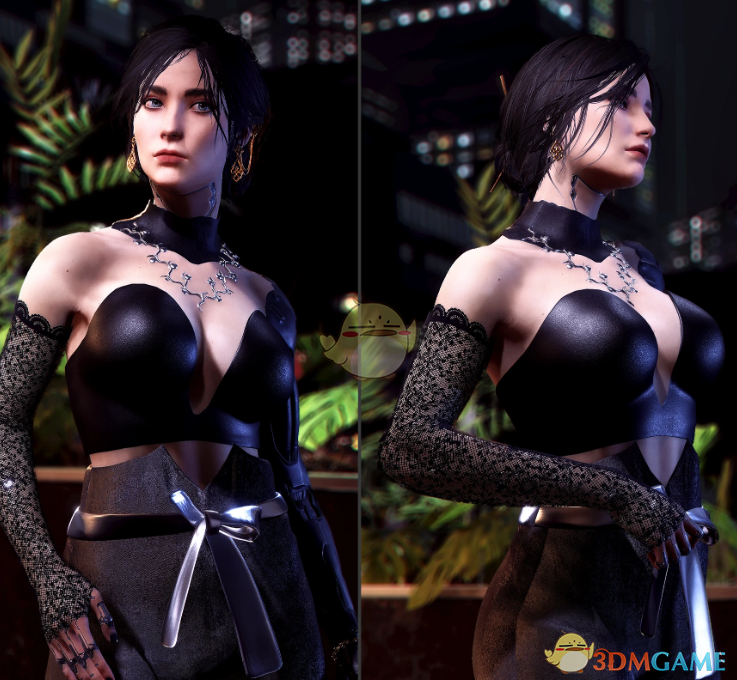 《赛博朋克2077》NXA优雅性感服饰MOD