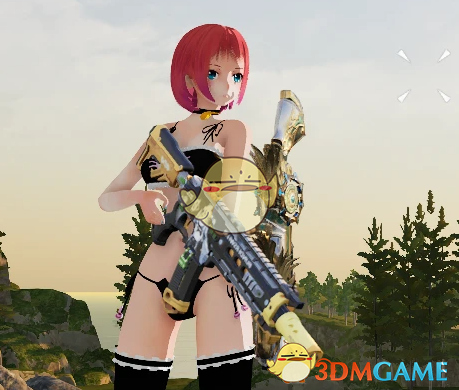 《幻兽帕鲁》hololive虚拟主播主题突击步枪MOD