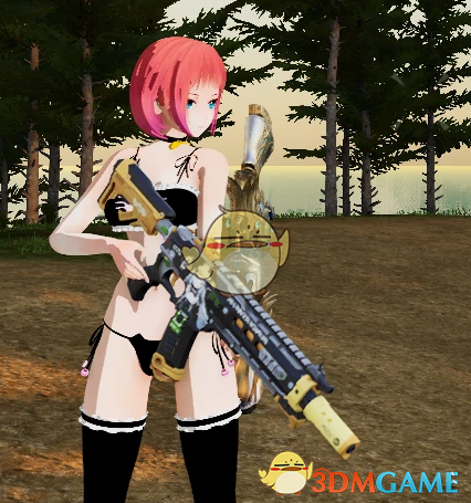 《幻兽帕鲁》hololive虚拟主播主题突击步枪MOD