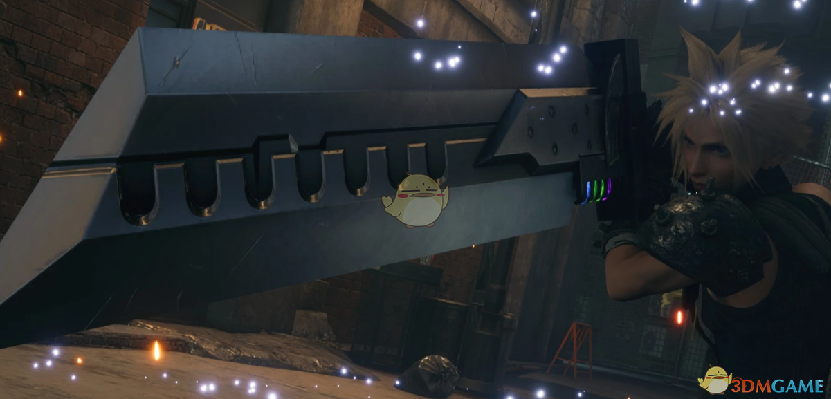 《最终幻想7：重制版》帅气的融合之剑MOD