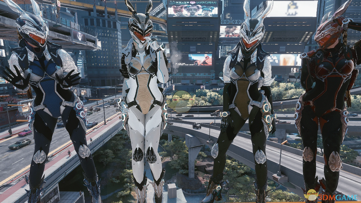 《赛博朋克2077》战兔机甲套装MOD