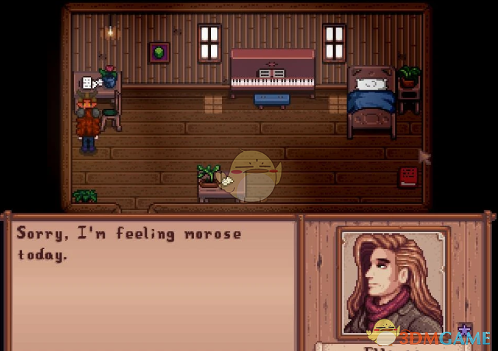 《星露谷物语》艾利欧特替换为博德之门3泽夫洛MOD