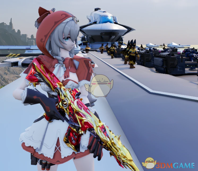 《幻兽帕鲁》扮演可爱的女孩小红帽MOD