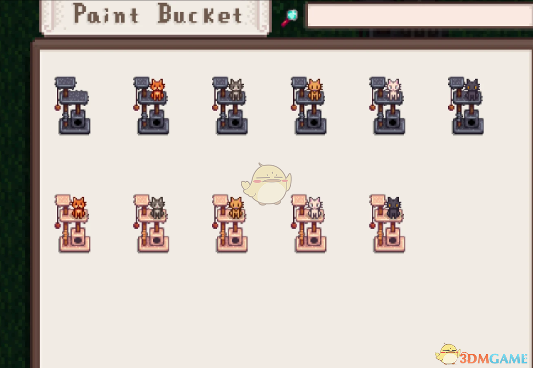 《星露谷物语》猫爬架上的猫MOD（动画）