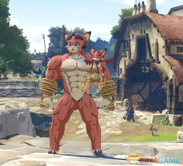 《碧蓝幻想：RELINK》肌肉小火龙碧替换冈达葛萨MOD