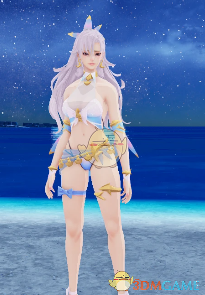 《幻兽帕鲁》扮演沙滩比基尼女孩艾伦MOD