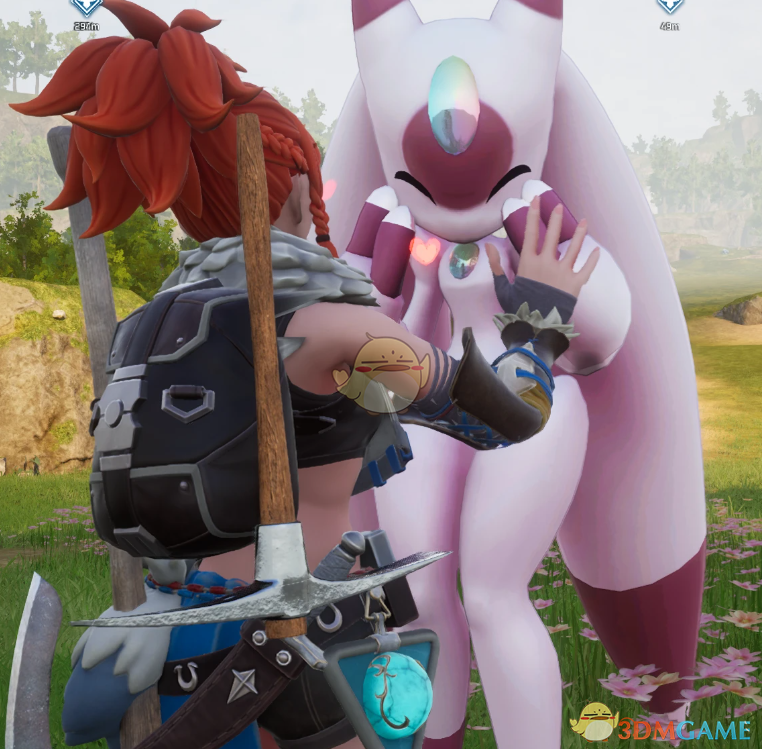 《幻兽帕鲁》秘斯媞雅粉红棉花糖纹理MOD