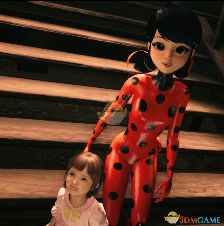 《最终幻想7：重制版》瓢虫少女斯芬克斯的崛起Ladybug替换蒂法MOD