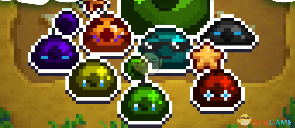 《星露谷物语》史莱姆更可爱的纹理MOD