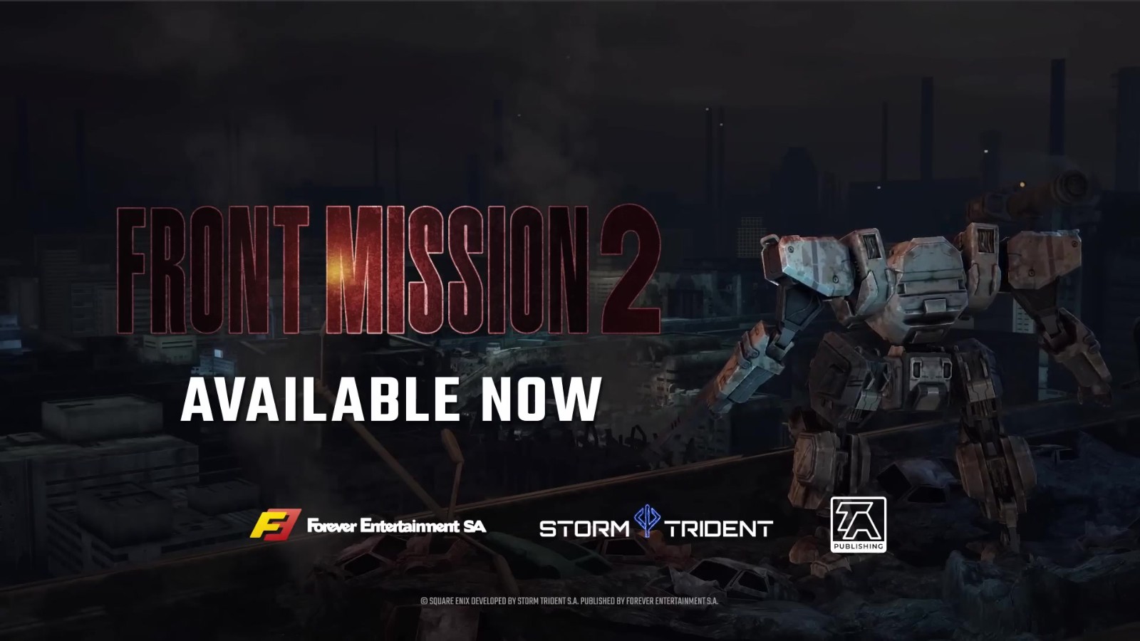 NS游戏《前线任务2：重制版》现已登陆其他平台