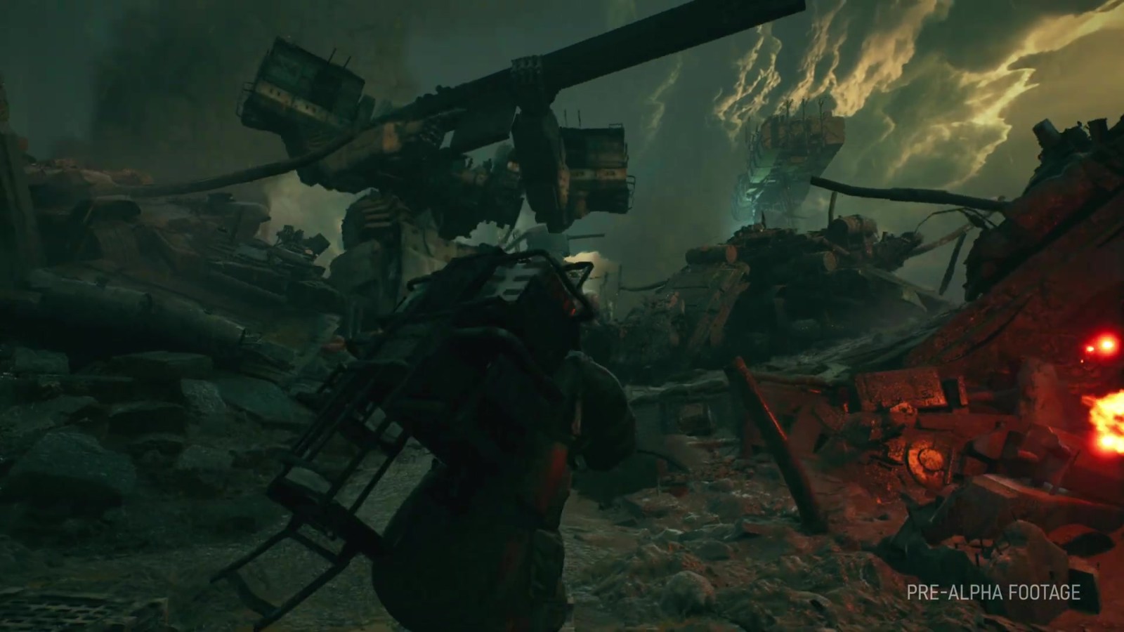 合作战术生存恐怖游戏《无尽寒冬》实机预告